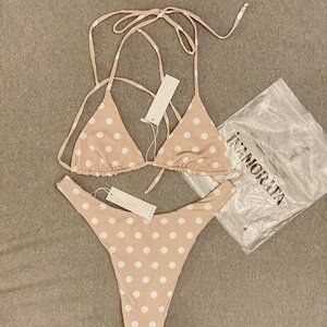 Inamorata orpheus polka dot set XS